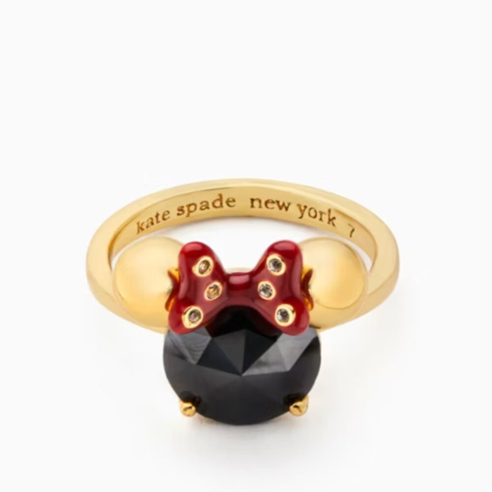 Disney X Kate Spade New York Minnie Mouse Ring size 6